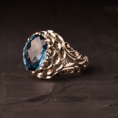 انگشتر توپاز تیمچه تبریز