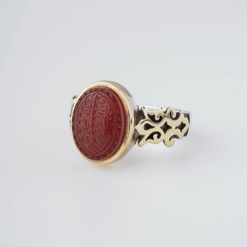 انگشتر عقیق نارین قلعه