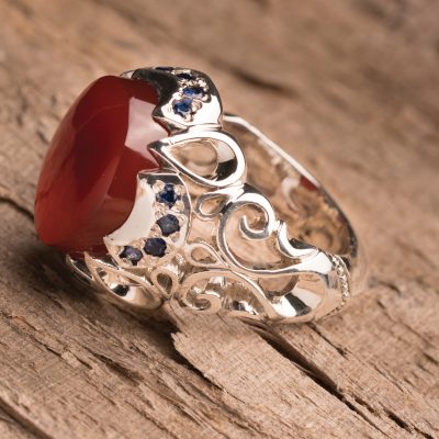 انگشتر عقیق مهارلو