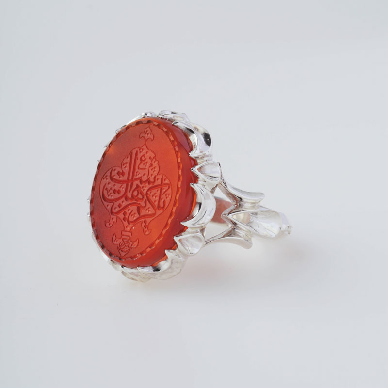 انگشتر عقیق کریم ایشان