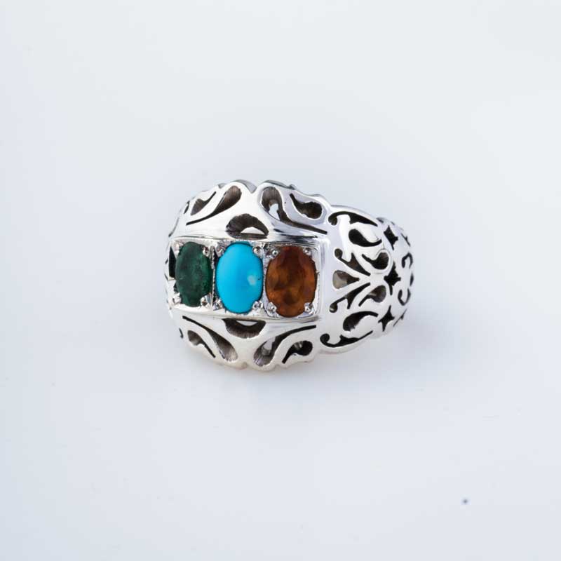 خاتم متعدد الجواهر ماخونيك