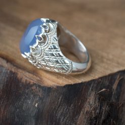 انگشتر عقیق عالی قاپو