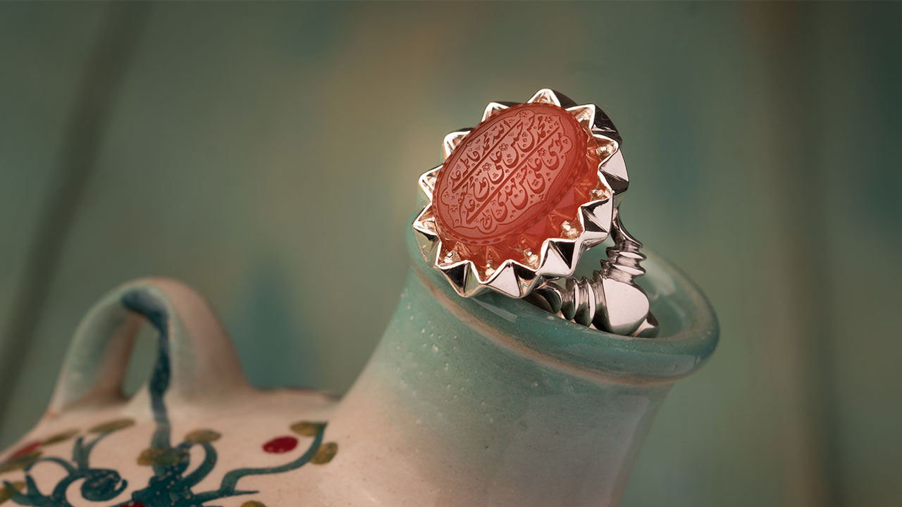 تمیز کردن انگشتر عقیق