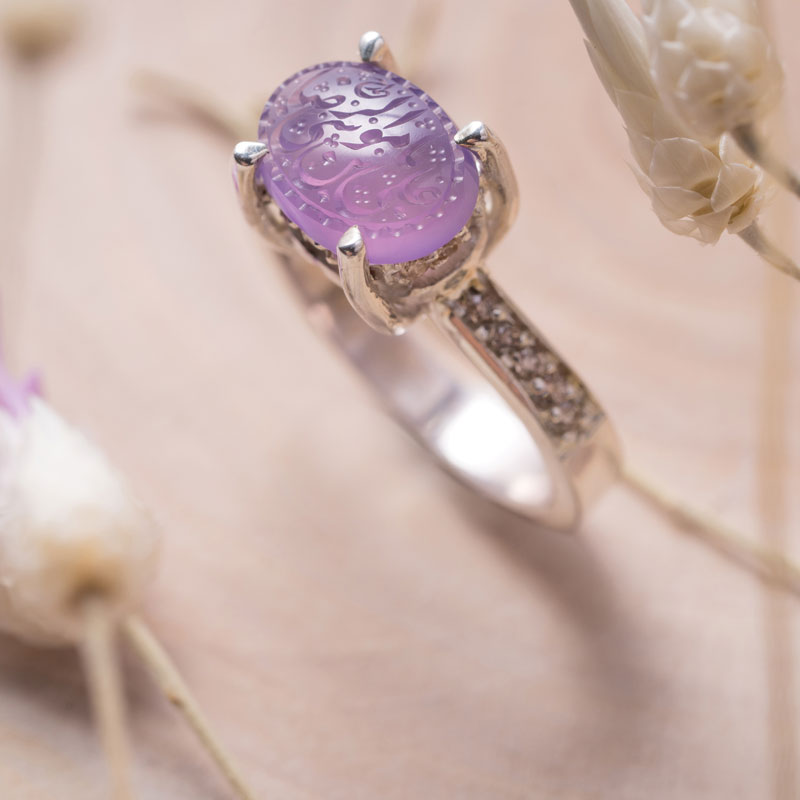 انگشتر عقیق لیپار