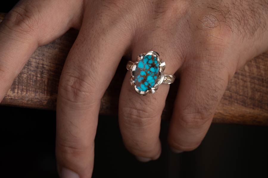 انگشتر فیروزه مشیر