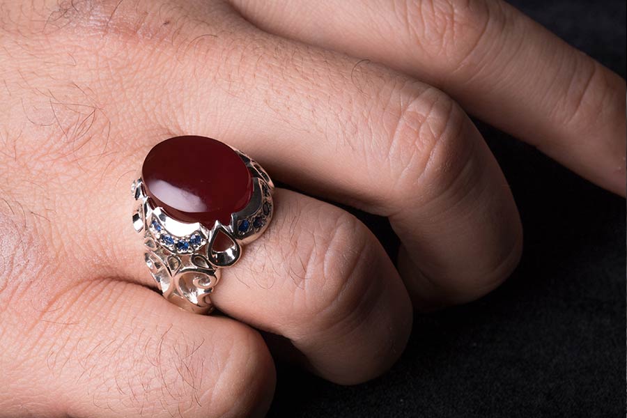 عقیق با درجه سختی 7