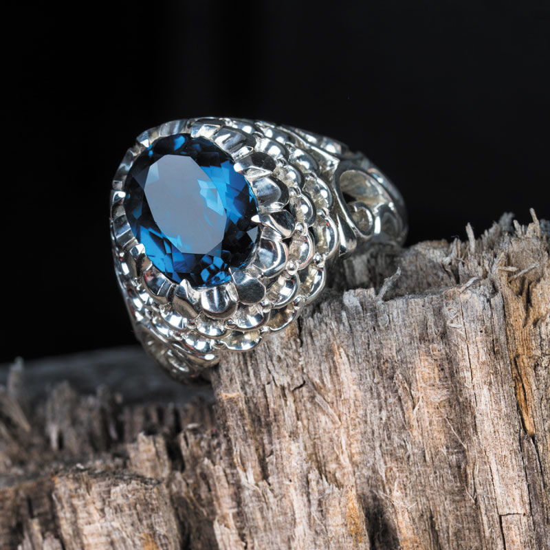 انگشتر توپاز جاشک