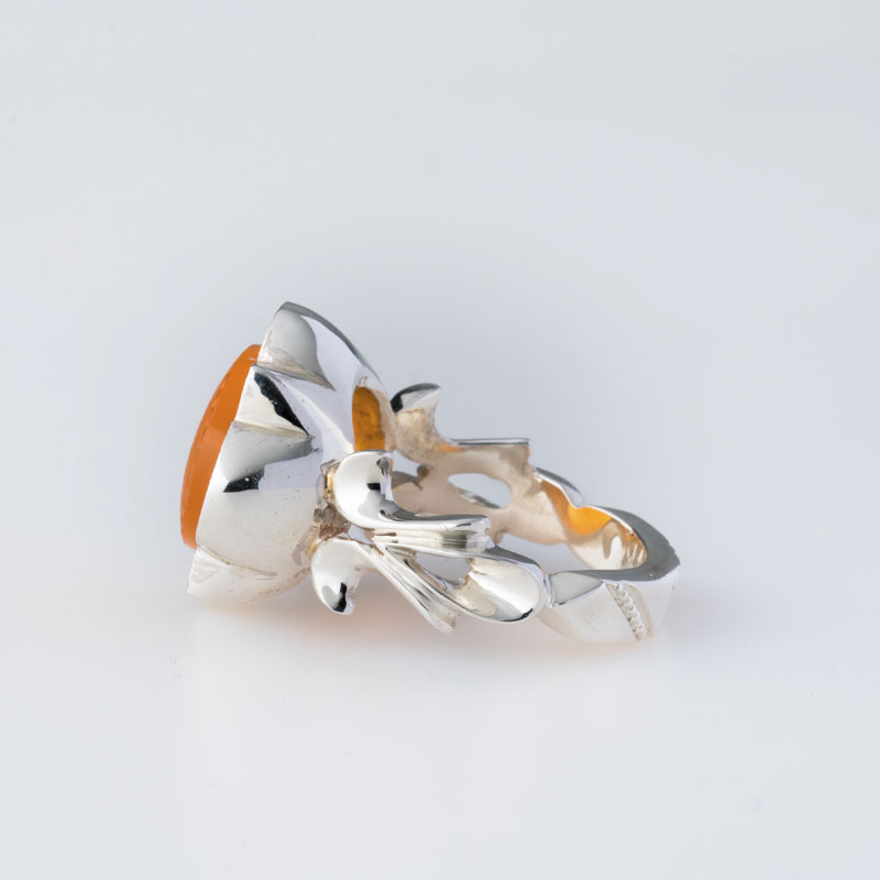 رکاب دستساز مدل صفوی با طرح اسلیمی، هنر استاد اسکندری