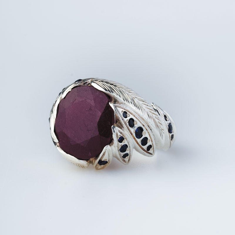 انگشتر یاقوت مفنق