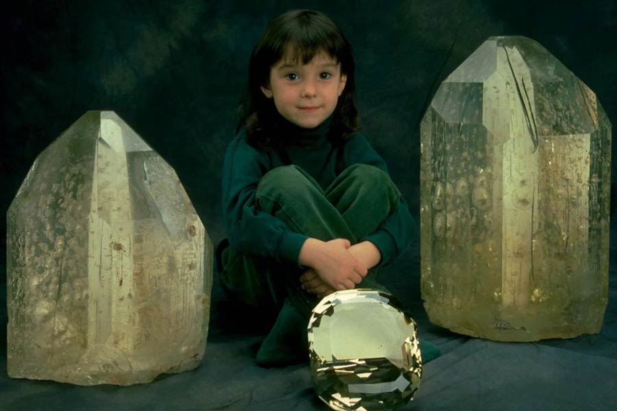 توپاز تراش نخورده فریمن، ایندسی و توپاز طلایی آمریکا