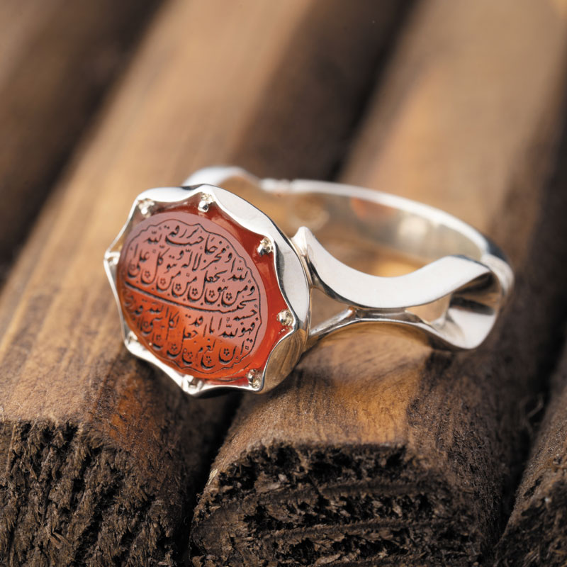 انگشتر عقیق کالپوش