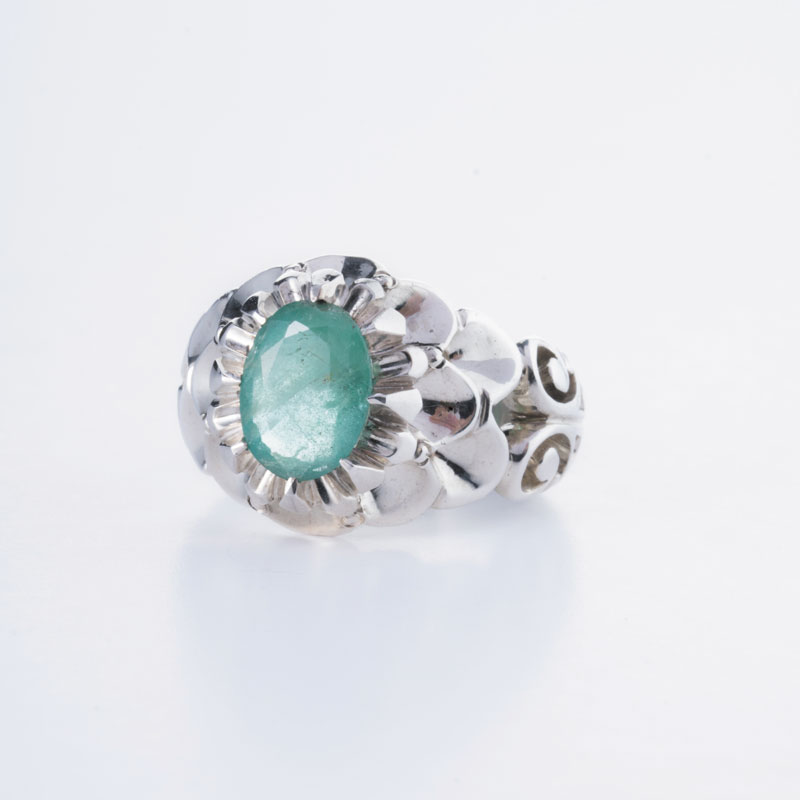 انگشتر زمرد گرآب