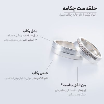 اینفوگرافی حلقه ست چکامه