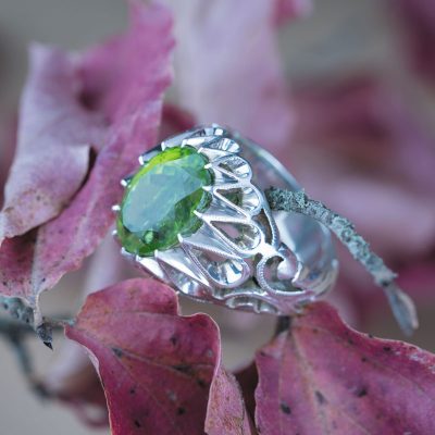 انگشتر زبرجد بیدو