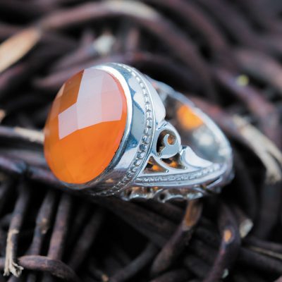 انگشتر عقیق تنگیز