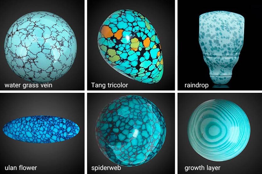 انواع فیروزه چینی