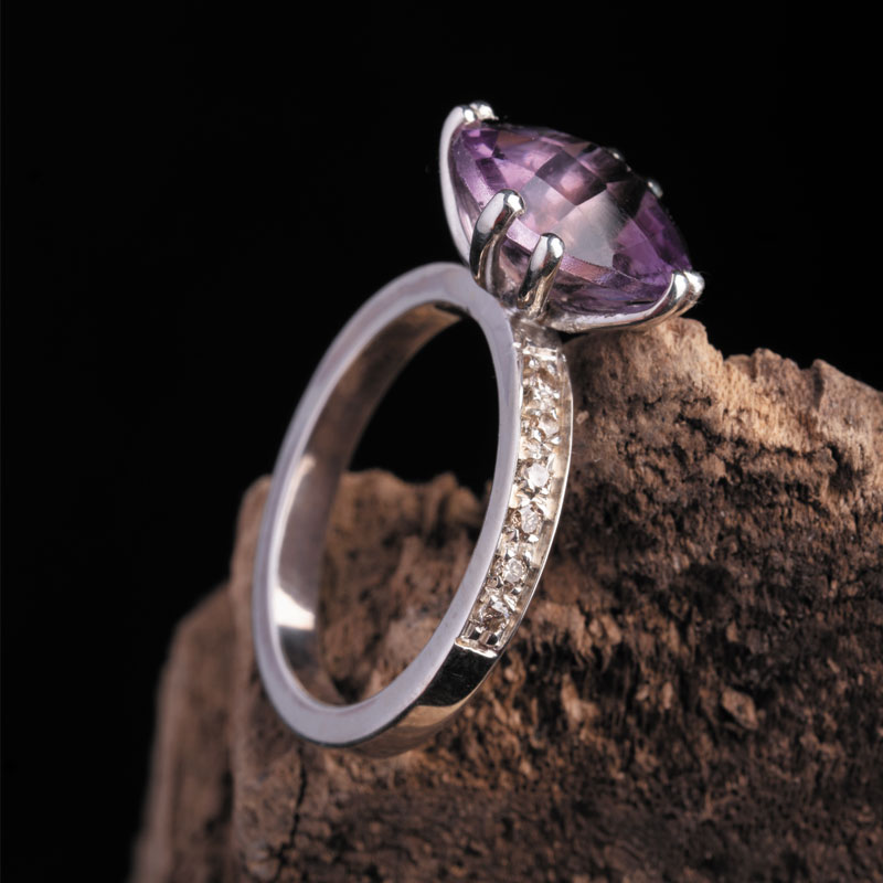 انگشتر آمیتیست دشت لار