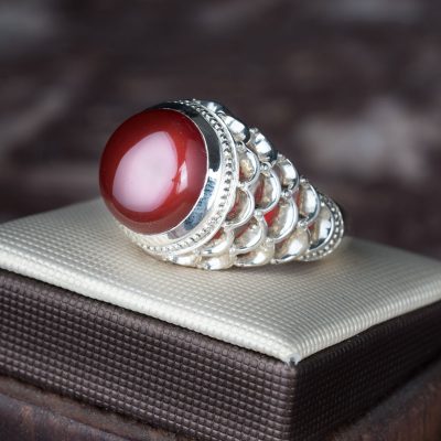 انگشتر عقیق آدینه