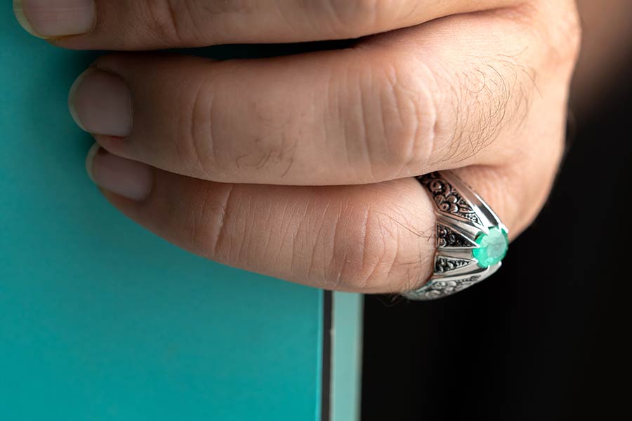 انگشتر زمرد کوهسار