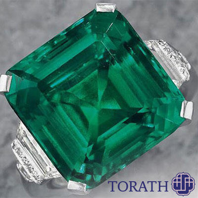 انگشتر زمرد راکفلر گران ترین انگشتر زمرد