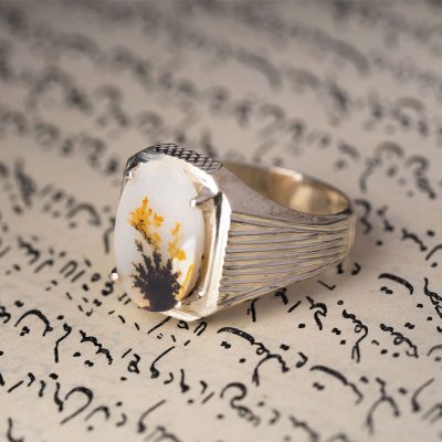 عقیق دندریت سفید با چاکرای تاج مرتبط است و دروازه ما به جهان فراتر از بدن است.