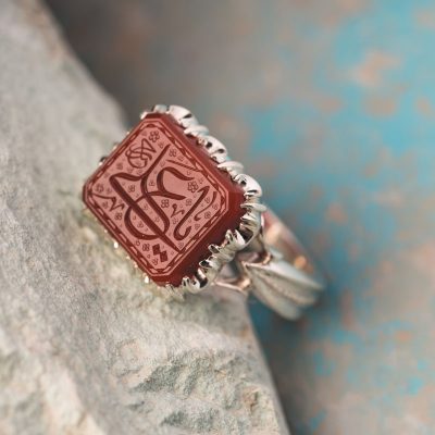 انگشتر عقیق بقعه شیخ صفی