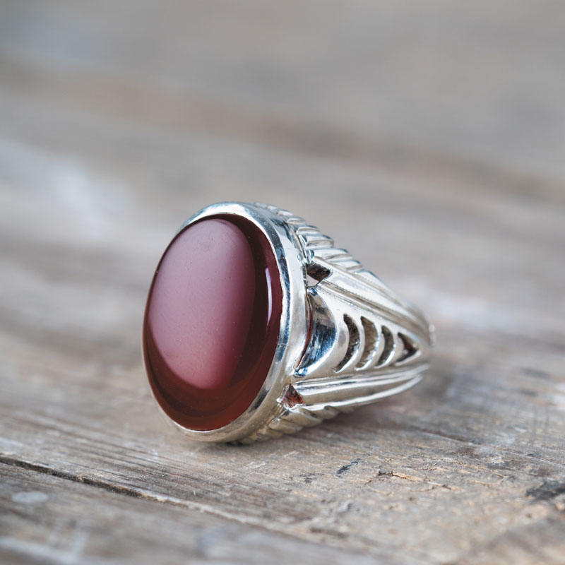 انگشتر عقیق ساحل هرمز