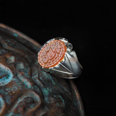 انگشتر عقیق قالی شویان