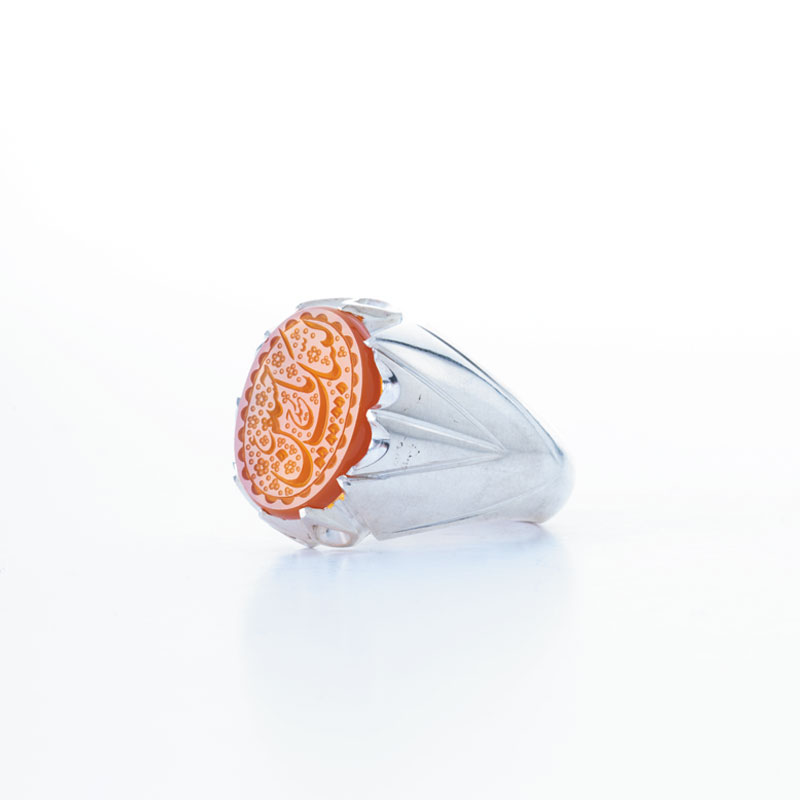 انگشتر عقیق قالی شویان