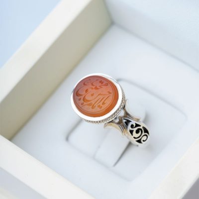 انگشتر عقیق مشعل