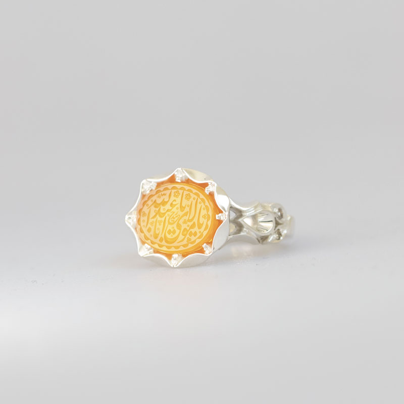 انگشتر عقیق نخل