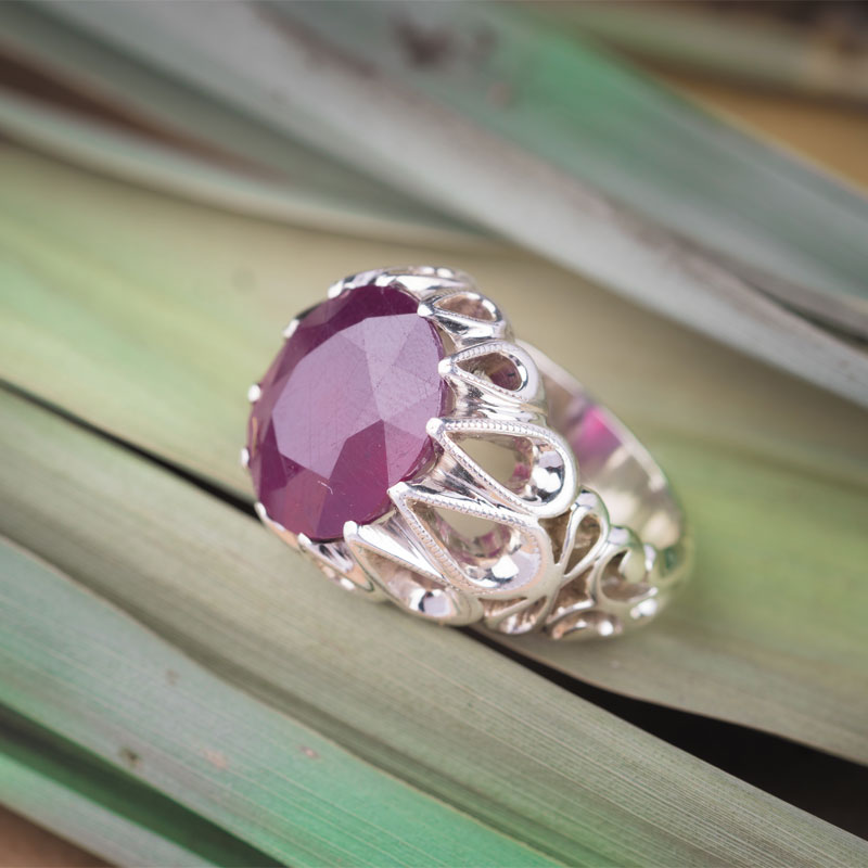 انگشتر یاقوت شافعی