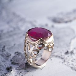 انگشتر یاقوت ژاله