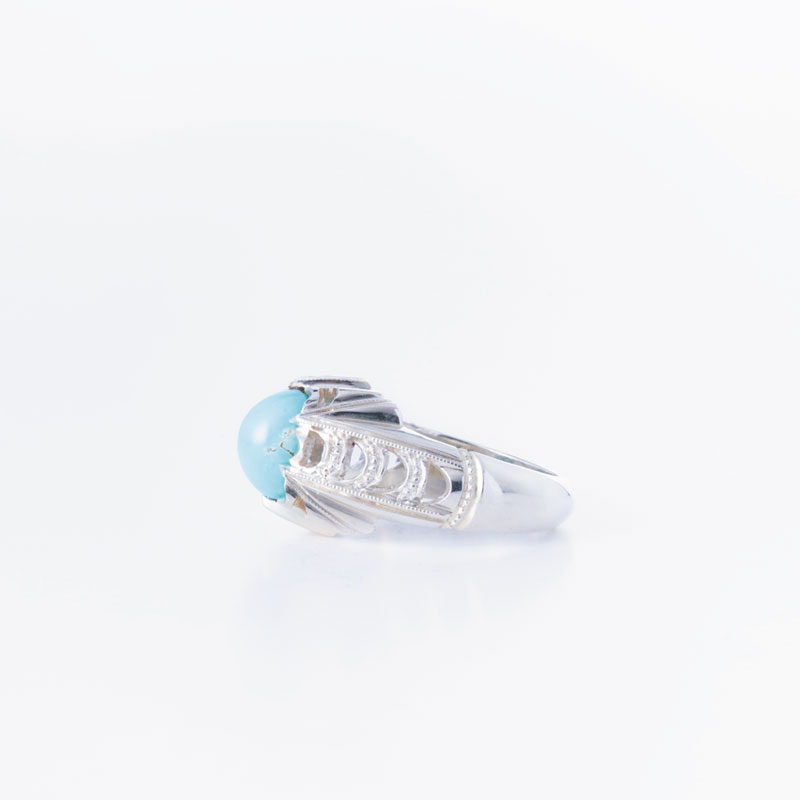 رکاب دستساز نقره، مدل فیلی با طرح هشت ترک (هنر استاد اسکندری)