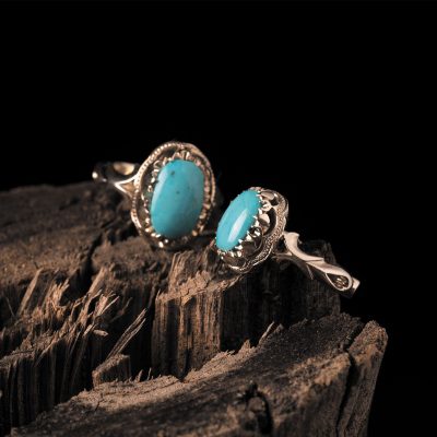 انگشتر ست فیروزه آبدانان