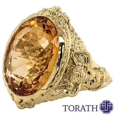 سیترین 14.7 قیراط ،دارای یک سنگ قیمتی 14.7 قیراطی سیترین طبیعی باکیفیت AAA است.