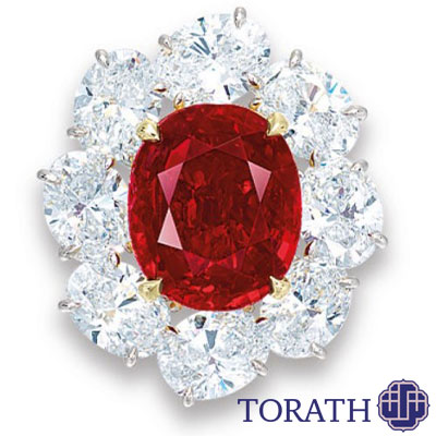 انگشتر یاقوت فیدی (Faidee) گران‌ترین انگشتر با وزن 10.05 قیراط است.