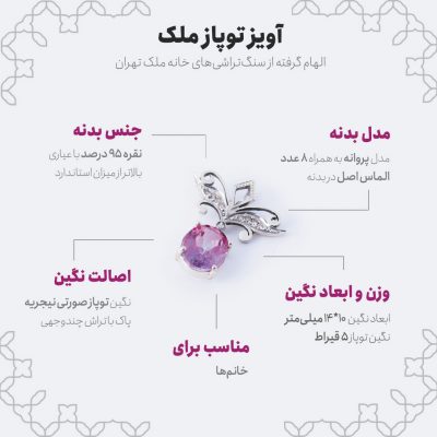 اینفوگرافی آویز توپاز ملک