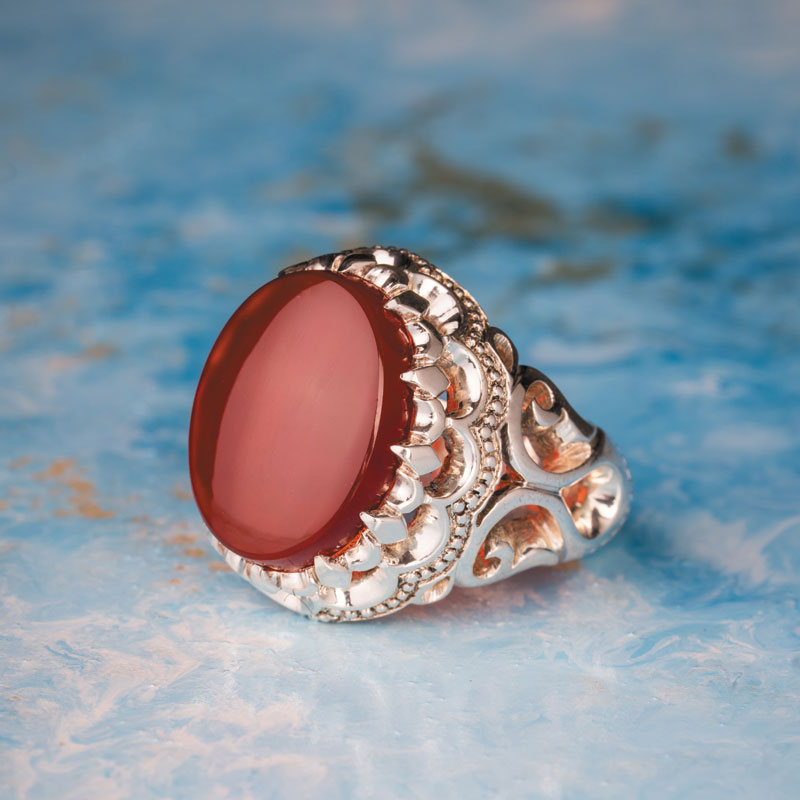 انگشتر عقیق مستوفی