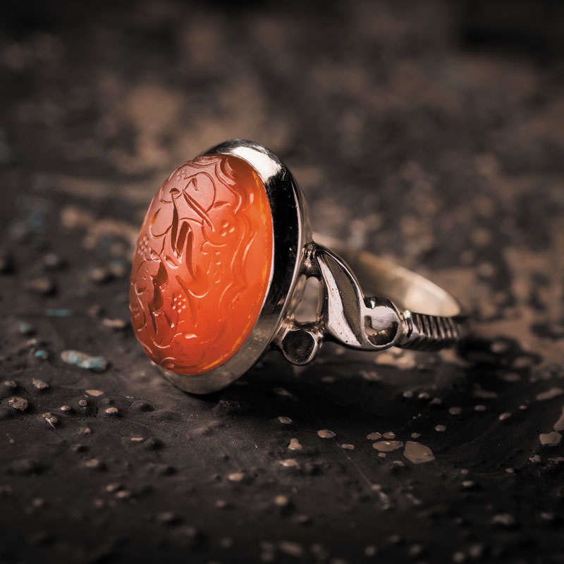 انگشتر عقیق معتمدی