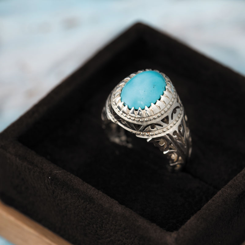 انگشتر فیروزه سعدالسلطنه