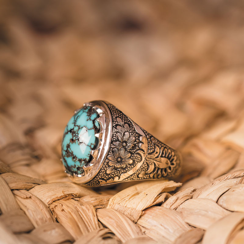 انگشتر فیروزه هفت تنان