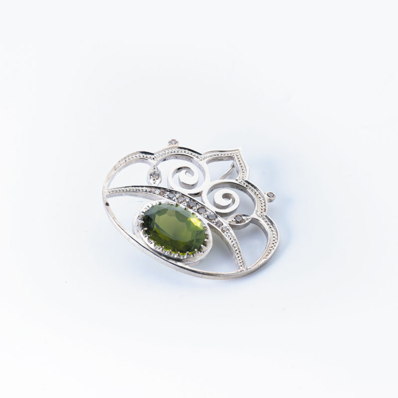 آویز زبرجد گلبهاری