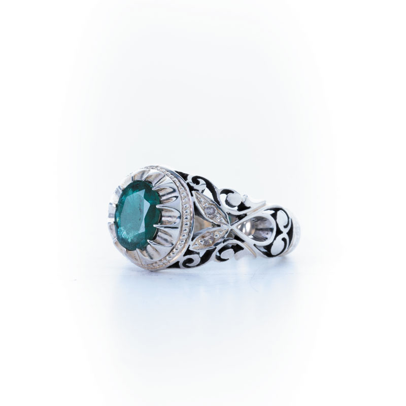 خاتم زمرد معاون الملك