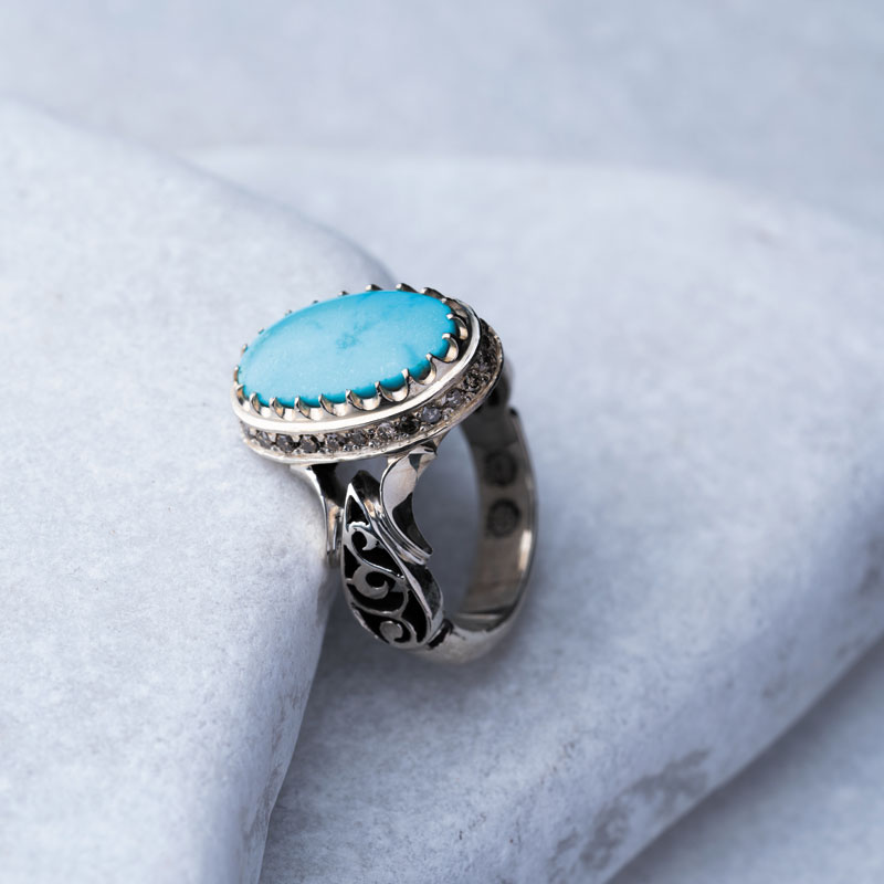 انگشتر فیروزه آذرگان