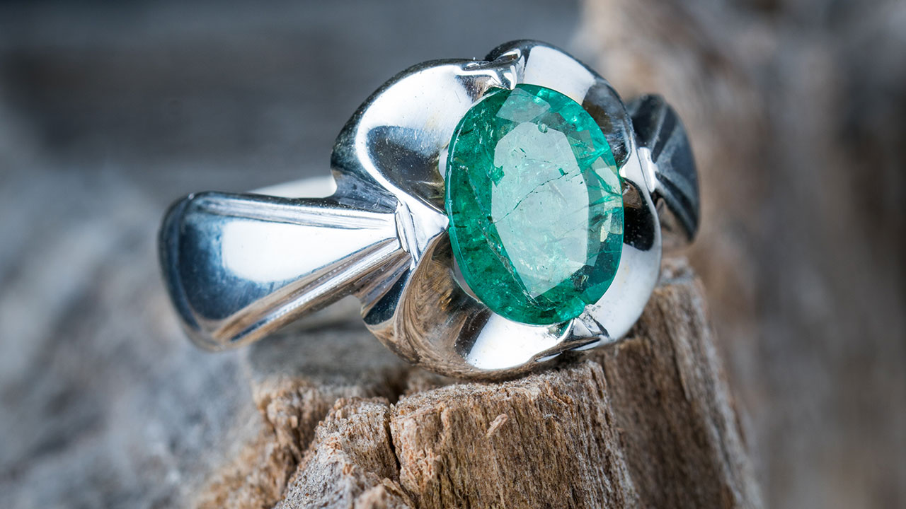 گران ترین انگشتر زمرد