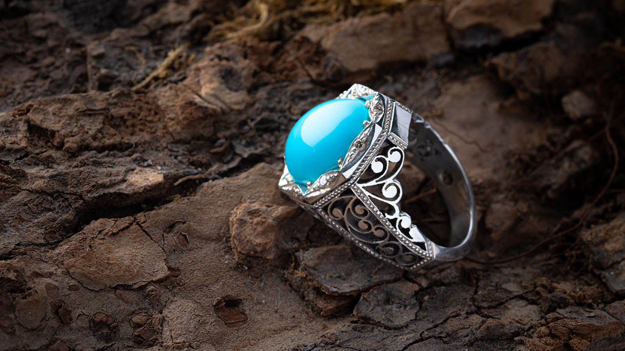 گران ترین انگشتر فیروزه دنیا