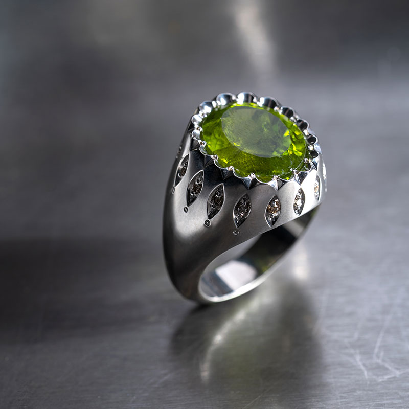 خاتم زبرجد توسكا