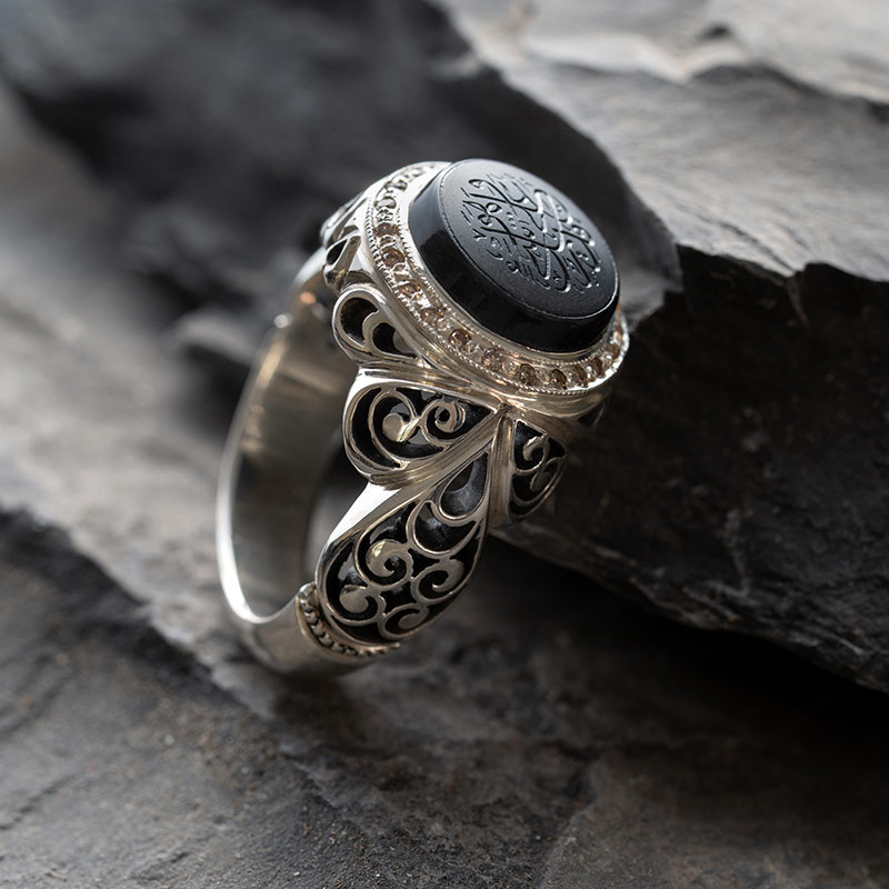 خاتم عقيق آمين