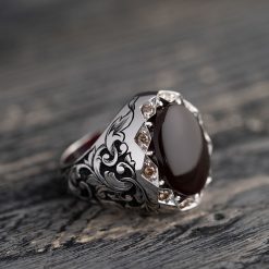 انگشتر عقیق نشاط